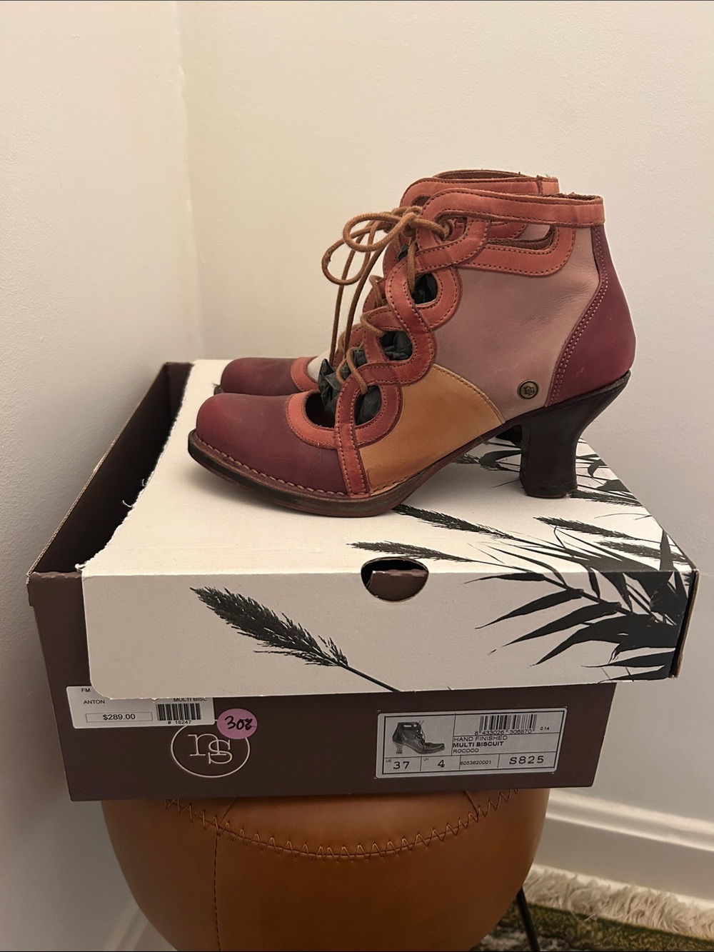Fly London Women's Multi-Tone Lace-Up Ankle Boots